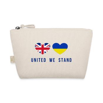 United we stand Great Britain and Ukraine - Organic Pouch - nature - Front