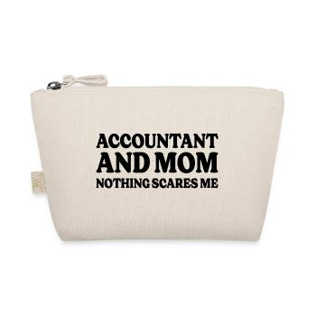 Humour Comptable Et Maman - Trousse biologique - nature - Devant