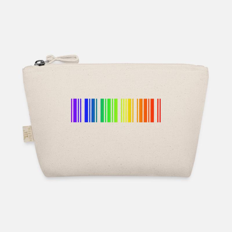 Regenbogen Strichcode, LGBT Bio-Täschchen