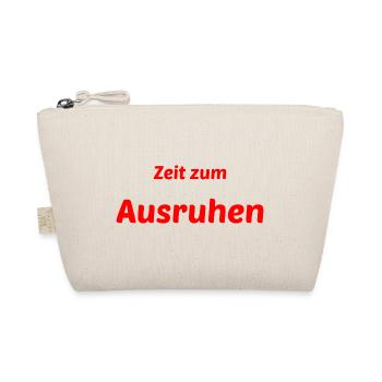 Ausruhen Entspannung Entspannen Ruhe Wochenende - Bio-Täschchen - Natur - Vorne