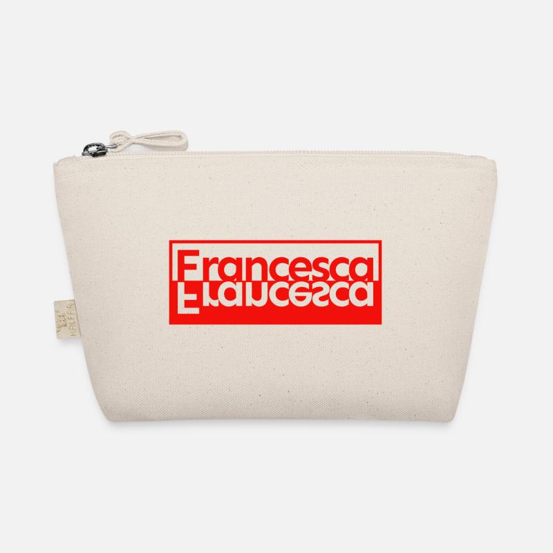 Textspiegel Nachname Vorname Francesca Bio-Täschchen
