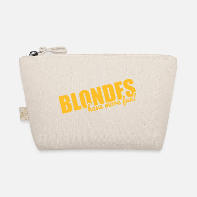 Blondes have more fun! - Organic Pouch - nature
