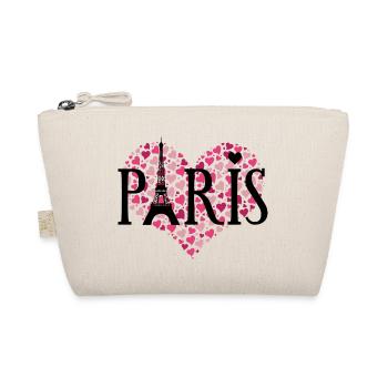 ICH LIEBE PARIS - Bio-Täschchen - Natur - Vorne