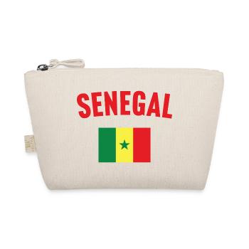 Senegal Flagge - Bio-Täschchen - Natur - Vorne