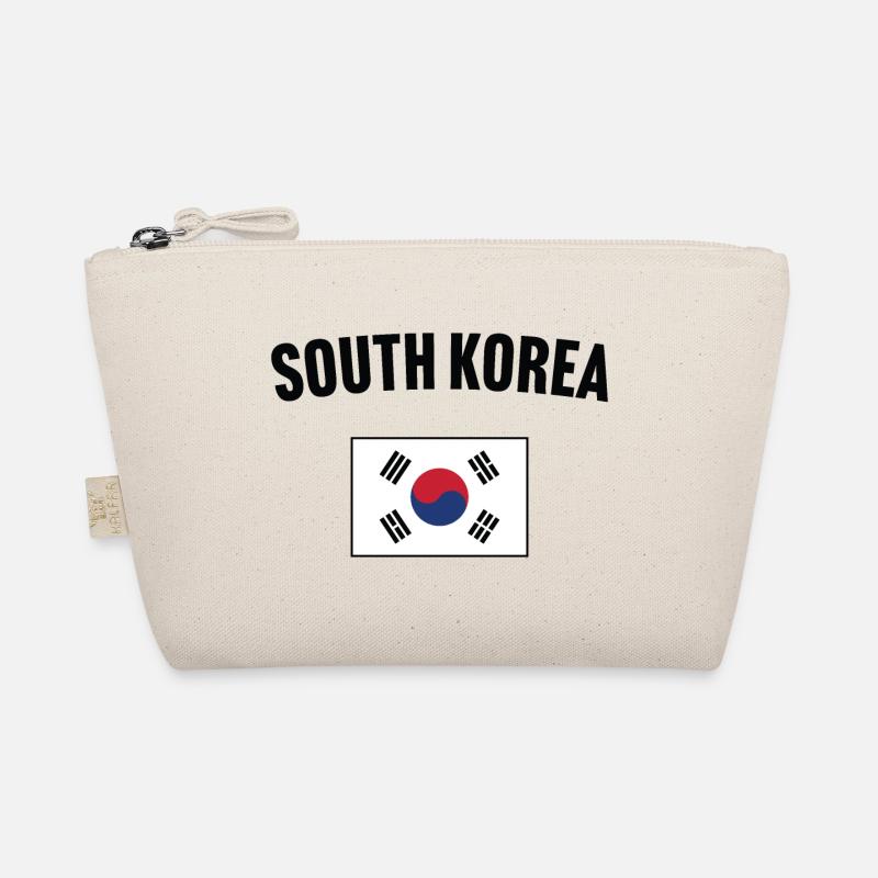 Südkorea Flagge Bio-Täschchen