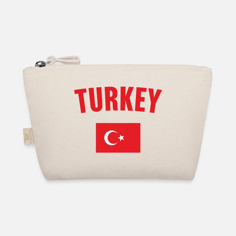 Turkey Flag Organic Pouch