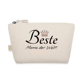 Best mom in the world sayings gift including Mother's Day - Organic Pouch - nature - Front