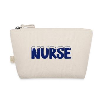 Texte Glace Costume De Noël Infirmière - Trousse biologique - nature - Devant