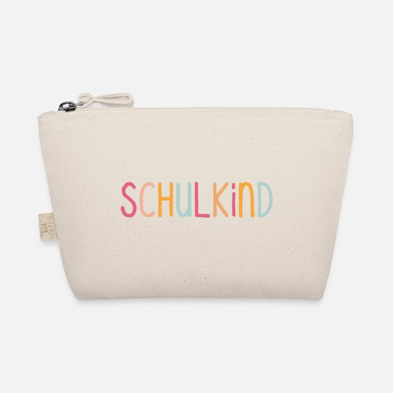 Schulkind UNI - Bio-Täschchen - Natur