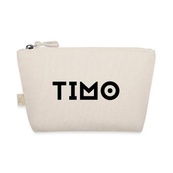Vorname Timo - Bio-Täschchen - Natur - Vorne