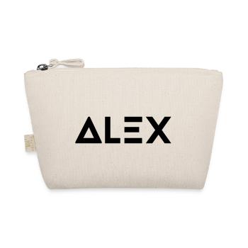 Prénom Alex - Trousse biologique - nature - Devant