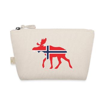 Norway Moose - Organic Pouch - nature - Front