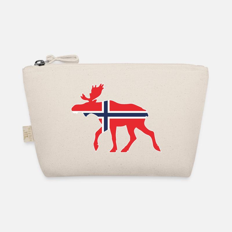 Norwegen Elch Bio-Täschchen