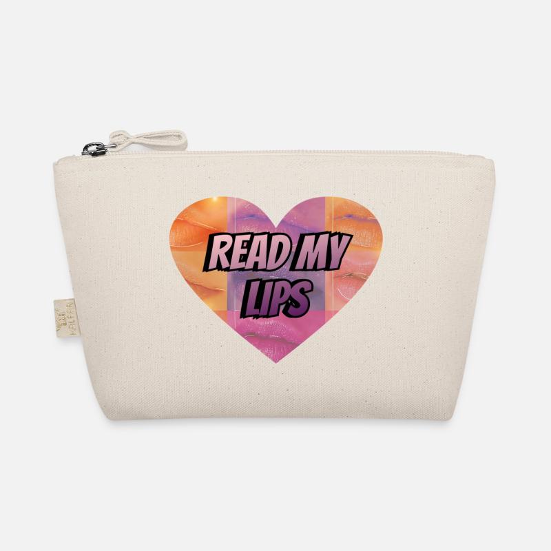 read my lips spruch Bio-Täschchen