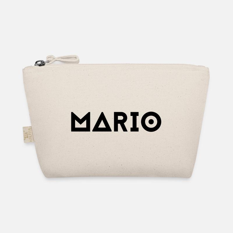 First name Mario - Organic Pouch - nature