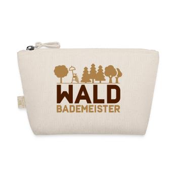 Waldbademeister für das Waldbaden im Waldbad - Bio-Täschchen - Natur - Vorne