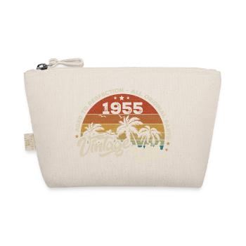 Vintage 1955 Geburtstag Retro 1955 - Bio-Täschchen - Natur - Vorne