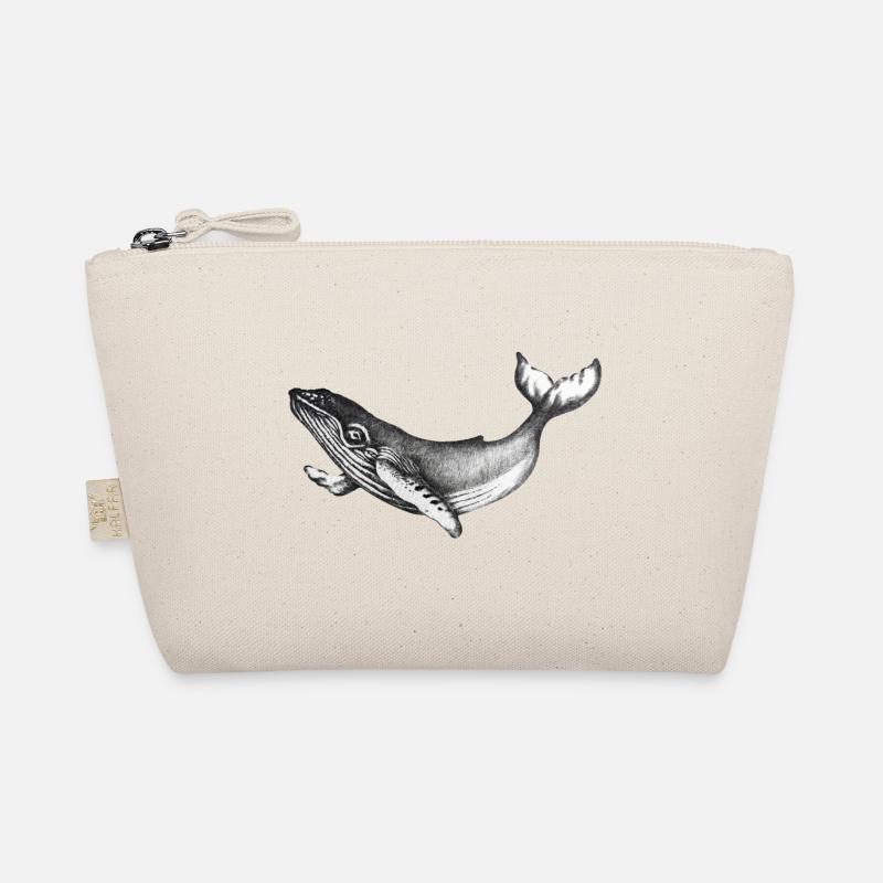 whale - Bio-Täschchen - Natur
