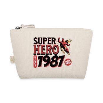 Super Heroes Since 1987 - Anniversary 35 years - Organic Pouch - nature - Front