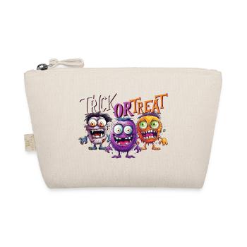Halloween Monstre Trick Or Treat Mignon Creepy - Trousse biologique - nature - Devant