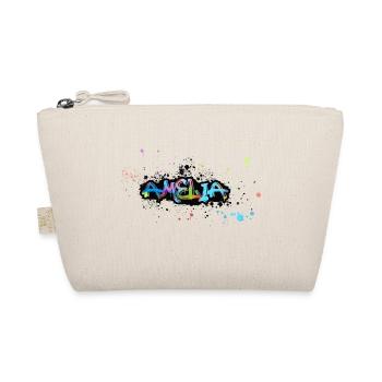 Amelia, fleurs, couronne de fleurs, floral, graffiti - Trousse biologique - nature - Devant