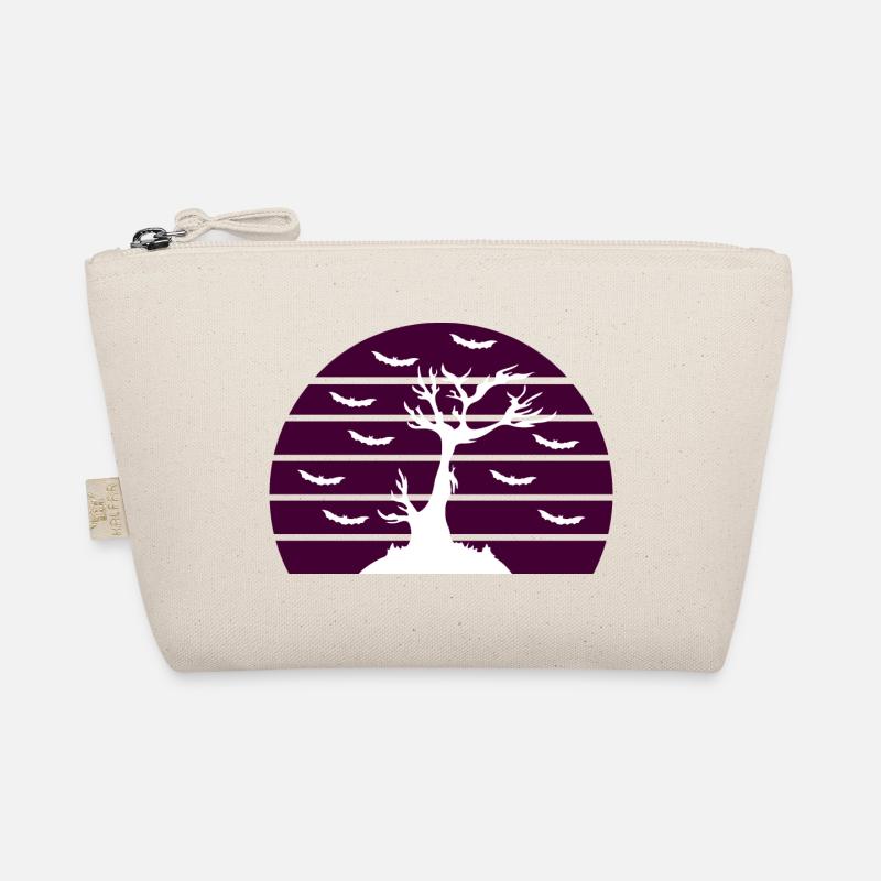 Halloween - Tree - Bats Organic Pouch