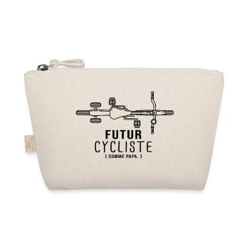 velo vélo vélos velos futur cycliste comme papa - Trousse biologique - nature - Devant