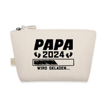 Papa 2024 Futur papa Chargement 2024 - Trousse biologique - nature - Devant
