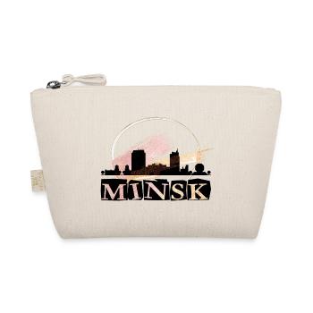 Minsk Biélorussie Ville Horizon Home Amour Or - Trousse biologique - nature - Devant