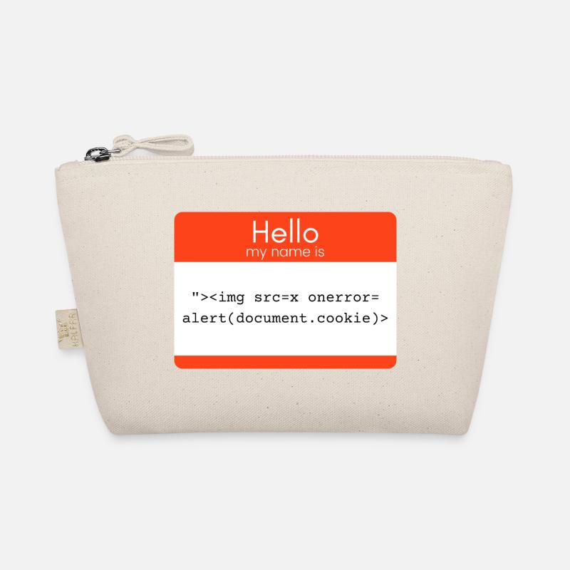 Hello my name is XSS - Trousse biologique - nature