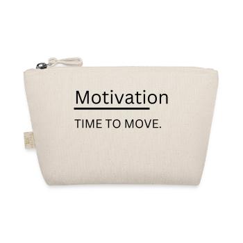 Time to move - Bio-Täschchen - Natur - Vorne