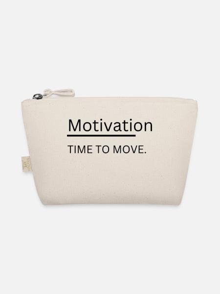 Time to move - Bio-Täschchen - Natur