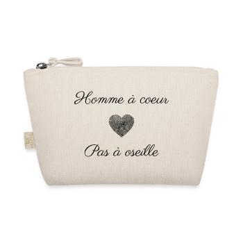 Homme à coeur - Trousse biologique - nature - Devant