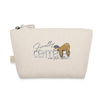 Finally in My Midst Zen Yoga Sloth - Organic Pouch - nature - Front