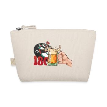 Darts Bier Dart Alkohol Trinken Saufen Kneipe - Bio-Täschchen - Natur - Vorne