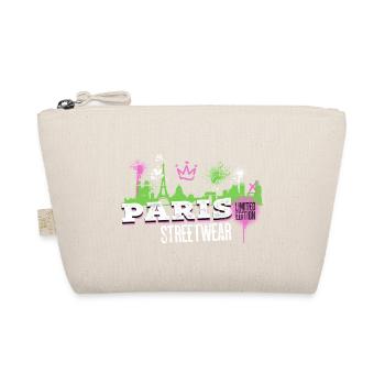 Paris Skyline City France Graffiti Art - Organic Pouch - nature - Front