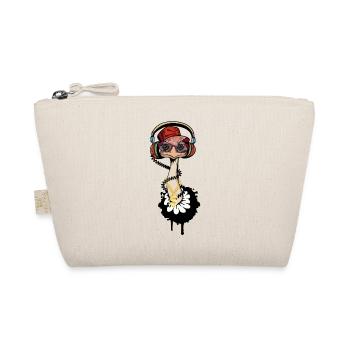 Autruche Hip Hop style - Trousse biologique - nature - Devant