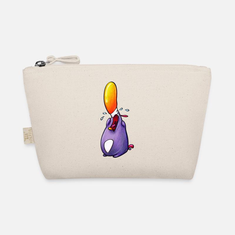 plärrender pinguin - Bio-Täschchen - Natur