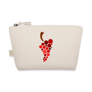 grapes weintrauben wine wein vines1 - Bio-Täschchen - Natur - Vorne