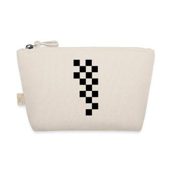 RACING FLAG - Bio-Täschchen - Natur - Vorne