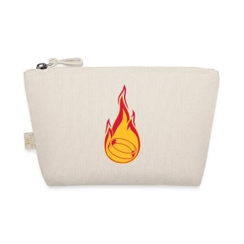 fire flame burning hot torch marry ring ho - Organic Pouch - nature - Front