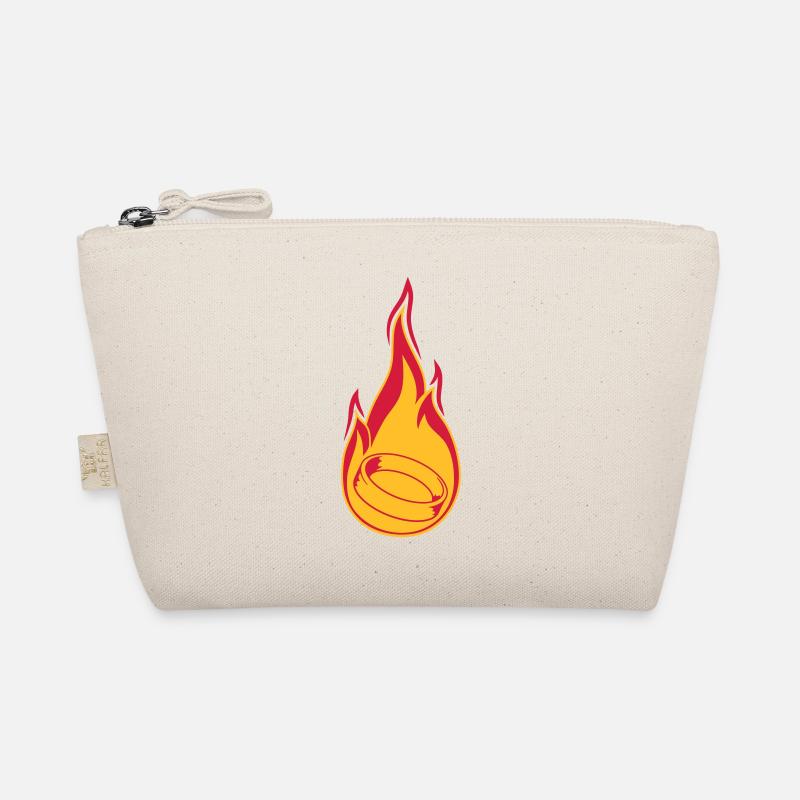 fire flame burning hot torch marry ring ho Organic Pouch