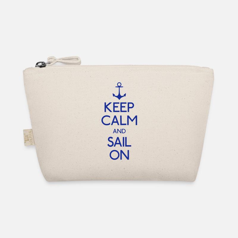 Keep Calm and sail on Bio-Täschchen