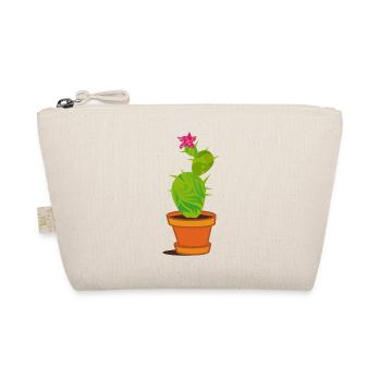 Un cactus avec une fleur - Trousse biologique - nature - Devant