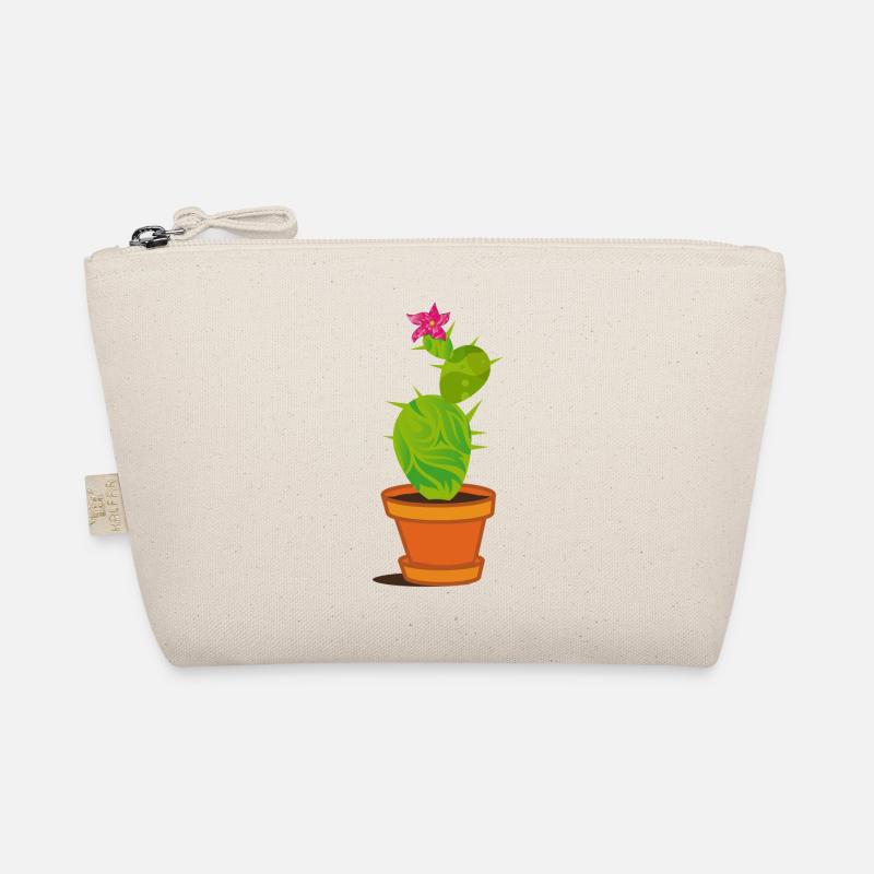 A cactus with blossom Organic Pouch