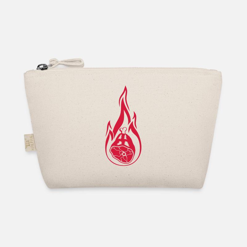 burn fire flames flesh meat knuckle Organic Pouch