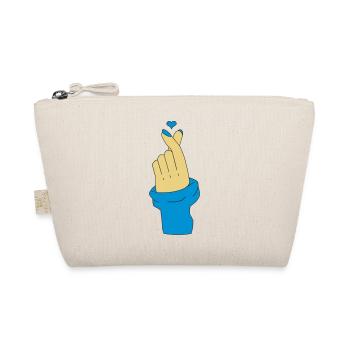 Love U Korean - Organic Pouch - nature - Front
