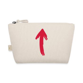 Arrow Sign Symbols - Organic Pouch - nature - Front