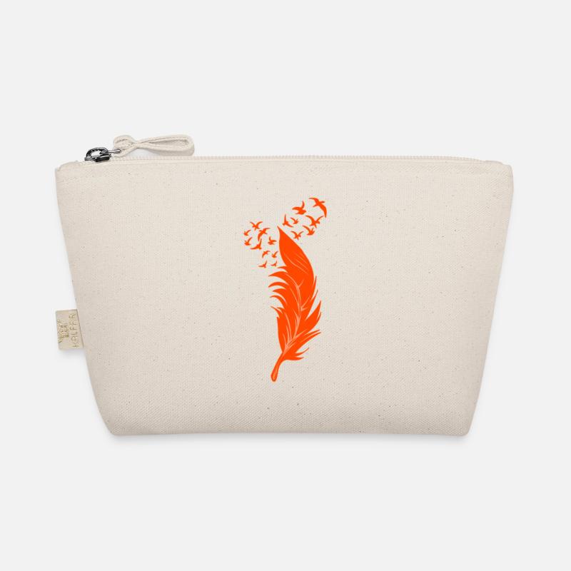 Plume et oiseaux oranges Trousse biologique