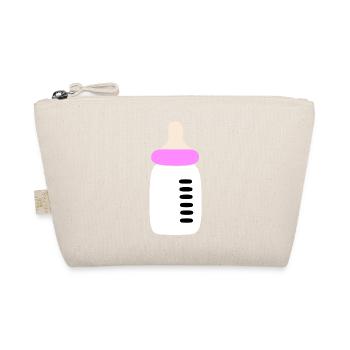 Bébé 2025 Naissance Fille Rose Famille - Trousse biologique - nature - Devant